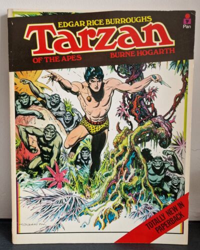 Tarzan der Affen von Burne Hogarth (ERSTER DRUCK 1974 Hrsg. FAST NEUWERTIG) Comic-Anzeige - Bild 1 von 4