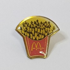 EUC Vintage McDonald's French Fries 1" Pin