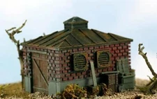 N scale Maitenance BRICK Shanty Style 4 Finished 1/160 scale Built up Building