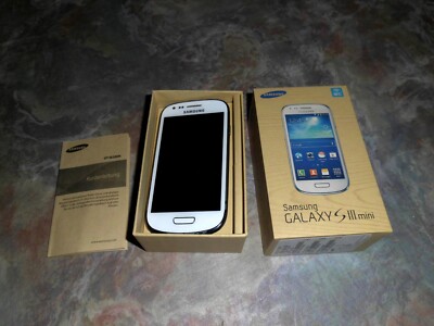 Samsung  Galaxy S III mini GT-I8200N - 8GB - Marble White Smartphone