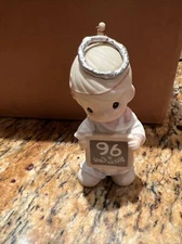 Precious Moments Angel Ornament "Peace on Earth ...Anyway" ENESCO 1996