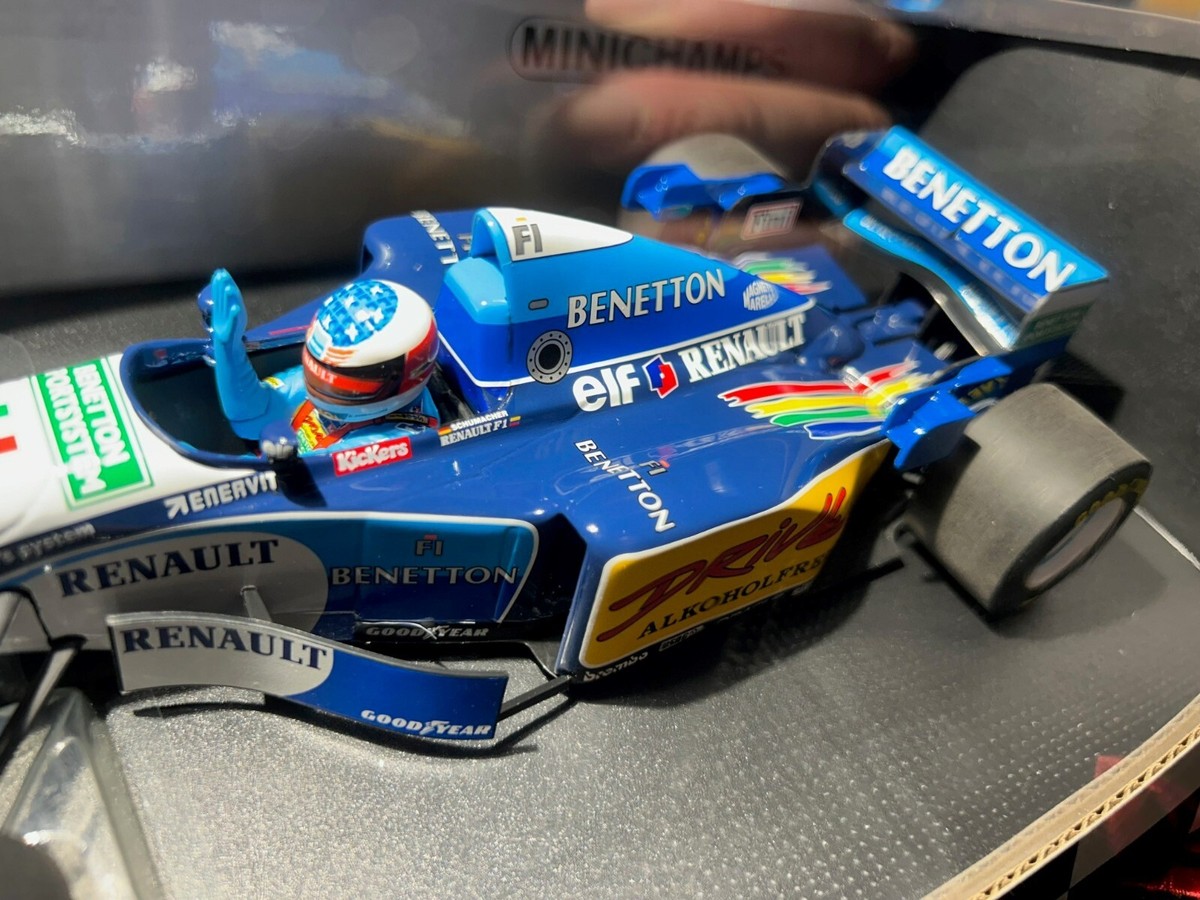 1/18 Minichamps - 1995 BENETTON-RENAULT B195 #1 - M. SCHUMACHER