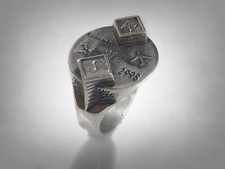 NEVER FORGET 9/11 WORLD TRADE CENTER REMEMBER TWIN TOWERS STERLING ring New York