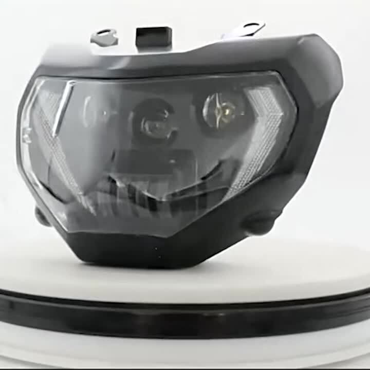 LED Headlight Assembly Headlamp DRL for Yamaha FZ07 MT07 2018-2020