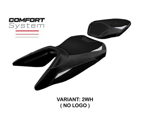 Funda Asiento Neum comfort system Blanco WH T.I. para KTM 250 Duke 2017 > 2023 - Imagen 2 de 2