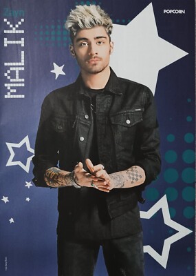 ZAYN MALIK - A4 Poster (21x28cm) - MERCH Clippings Pinup Fan Sammlung POPCORN