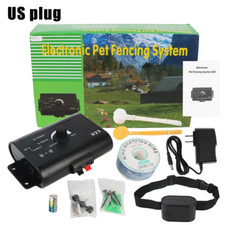 Electronic Pet Fence System Containment Dog Training Collar Pet Accessories Elec