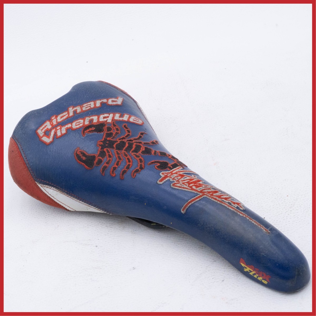 SELLE ITALIA FLITE MAX VIRENQUE VINTAGE SADDLE SEAT RACING ROAD