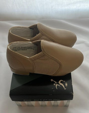 Revolution Intro Stretch Tap Boot Dance Shoes Dark Tan Style 536  Size US 10