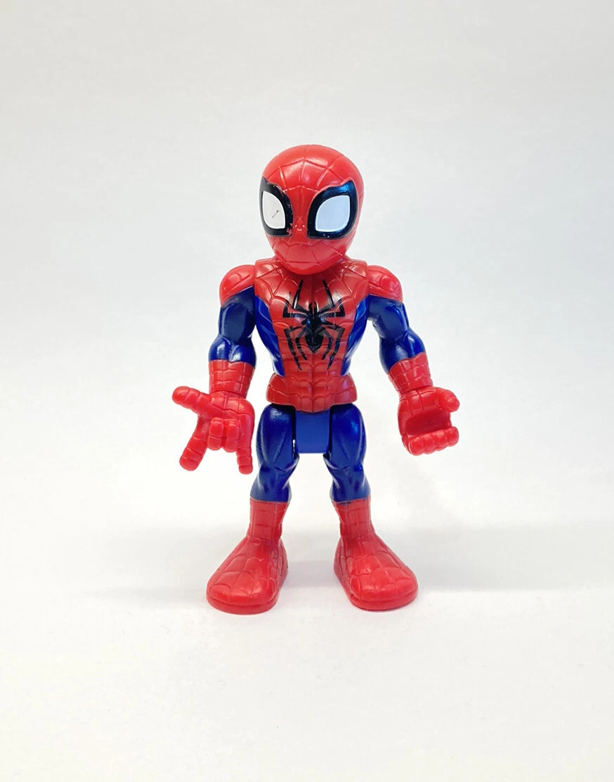 Marvel Super Hero Adventures Playskool Spider man Figure 5