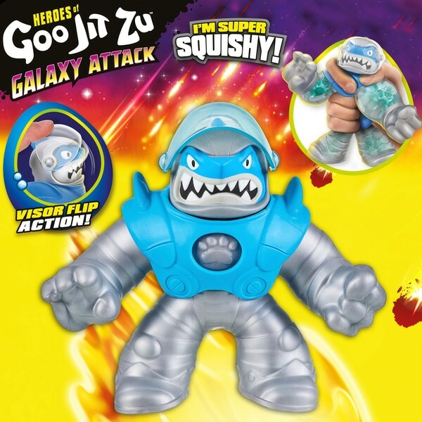 Heroes of Goo Jit Zu Galaxy Attack Stretchy Action Figures - Free