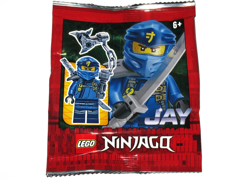 Lego Ninjago Jay Secrets of the Forbidden Spinjitzu Minifig 892064 (SELADO)