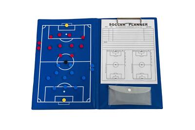 Samba A4 Magnet Fußball Trainer Ordner Manager Taktik Klemmbrett Marker Block