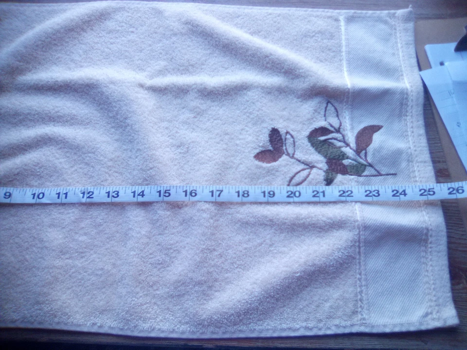 Bacova Embroid Hand Towels Set Of Two - Image 3 of 4