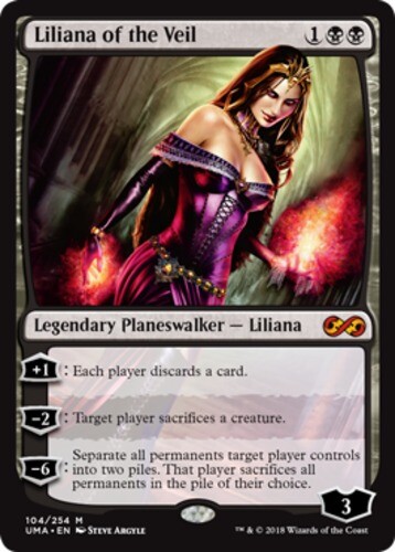 [1x] Liliana of the Veil Near Mint, English Ultimate Masters MTG Magic