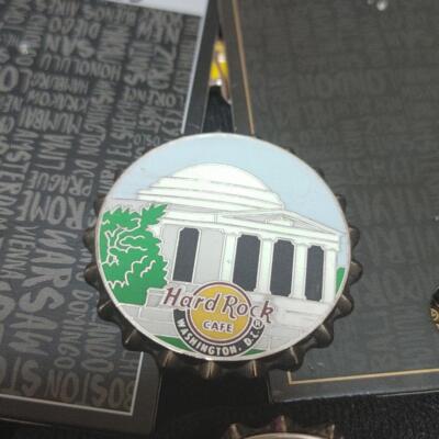 ハードロックカフェ(Hard Rock Cafe)ワシントンDCピン DC Lincoln Monument Guitar Pin | Online Rock Shop