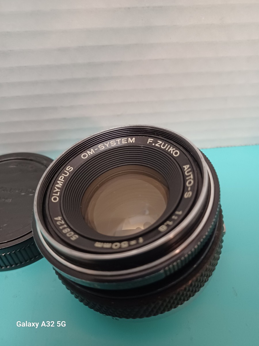 F. Zuiko auto-s 1:1.8 f=50 mm. lens for Olympus Om-system camera
