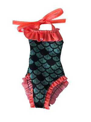 New Monster High Lagoona Blue Doll 2022 G3 Reboot Swimsuit Bathing Suit Fashions
