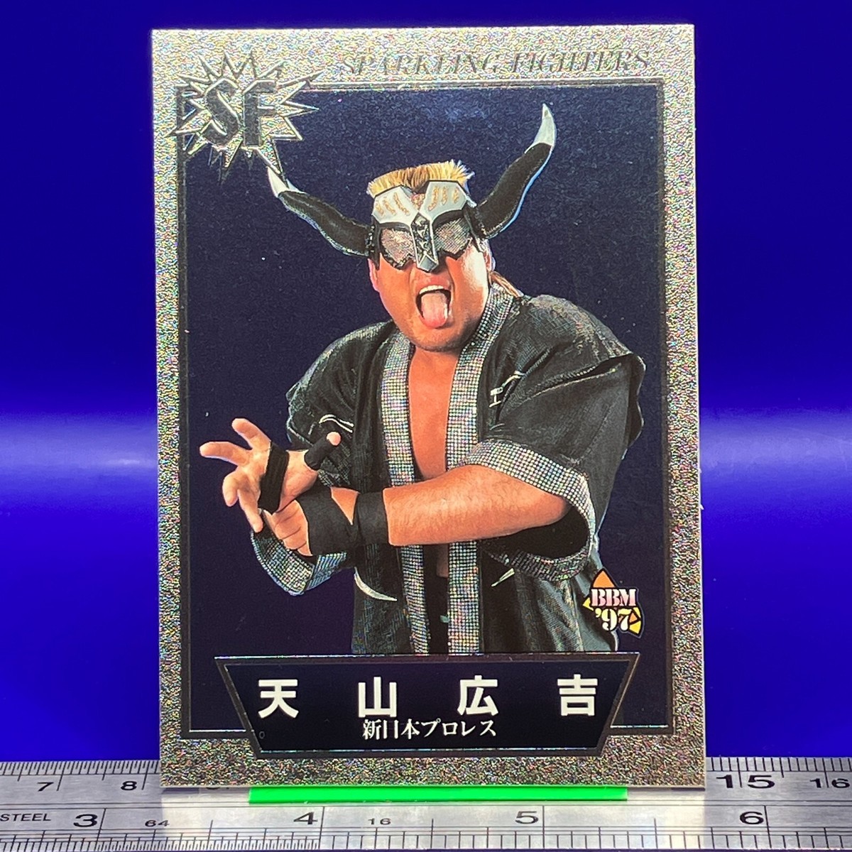 Hiroyoshi Tenzan BBM Pro Wrestling Card TCG Vintage Japanese #300