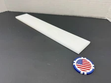 Delrin Acetal Bar 1/4" (.25") Thick x 2.00" Wide x 12" Long White