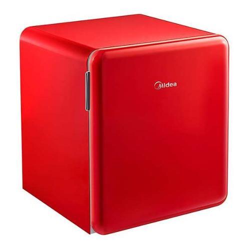 MIDEA Mini Frigo Frigobar Minibar 47 Litri Classe E Statico Rosso MDRD86SLE32