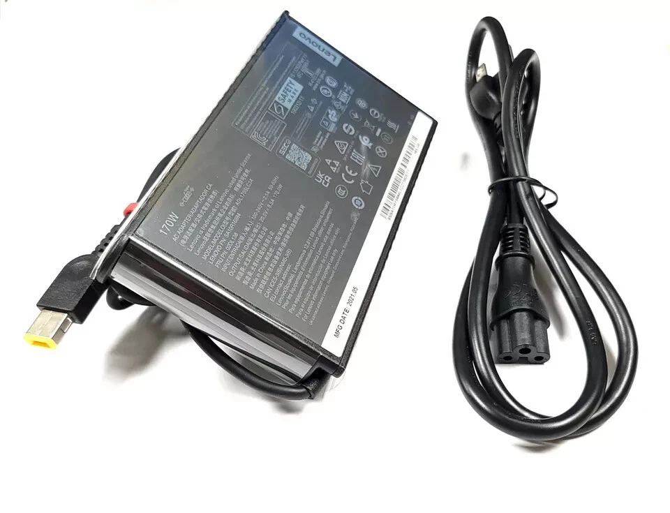 Adaptador de CA Original Lenovo 170W 20V ADL170SLC2A SA10R16885 02DL137 ThinkPad Foto 4 de 4