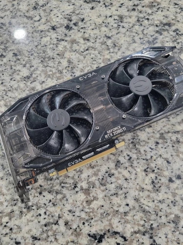EVGA NVIDIA GeForce RTX 2080 Ti 11GB GDDR6 Graphics Card (11G-P4-2382-KR)