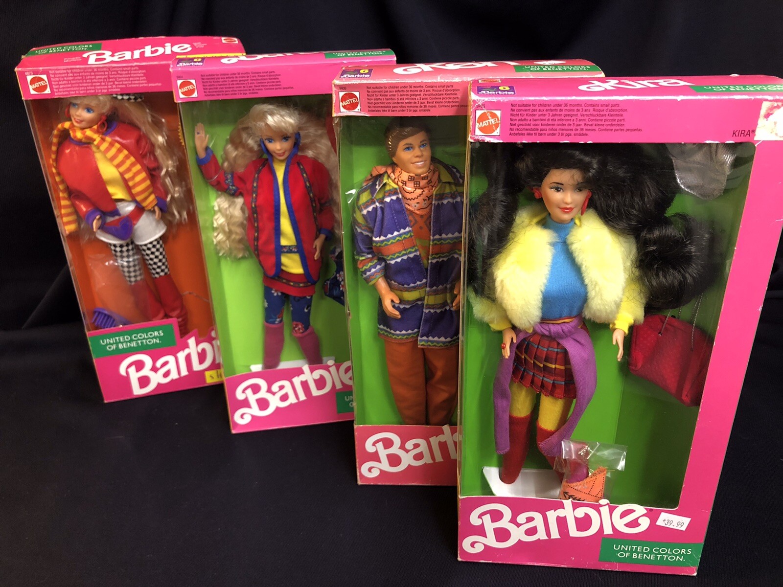 cool colors barbie