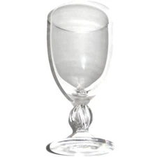 Lalique Crystal FREJUS Twist Stem, Bordeaux Wine Glass, 5 5/8"