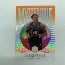 JULIUS RANDLE 2020-21 Panini Illusions ORANGE Mystique #8 SP Parallel