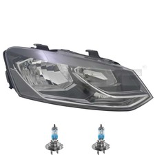 Scheinwerfer rechts inkl. OSRAM Lampen H7 für VW Polo 6R 6C 6R_ 6R1 6C1