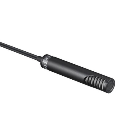 SONY ECM-MS2 XLR Stereo Condenser Microphone Compact Shotgun Mic Video Broadcast