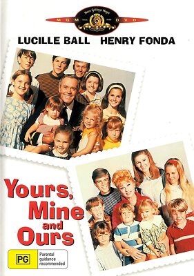 Yours, Mine and Ours (Deine, Meine und Unsere) DVD (Neu & OVP) Lucille Ball
