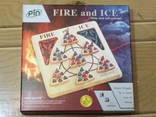 Fire And Ice Wooden Board Game Pin Masterpiece Games Complete 8 For Sale Online Ebay