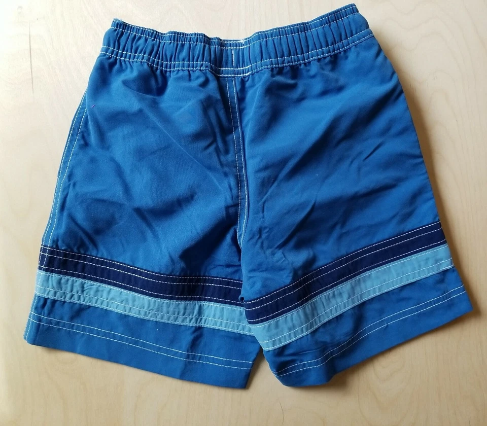 NUEVO CON ETIQUETAS Hanna Andersson PANTALONES CORTOS DE NATACIÓN BLOQUEADOR SOLAR AZUL 110 5 AGOTADOS $48 Foto 4 de 4