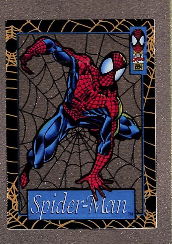 1994 Fleer Marvel Suspended Animation #1 of 12 - Spider-Man | eBay