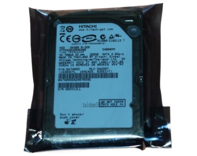 Hitachi 320GB 5400RPM HDD 2.5インチ Hitachi 320GB 5.4K 5K500.B-320 HTS545032B9A300 Laptop 2.5