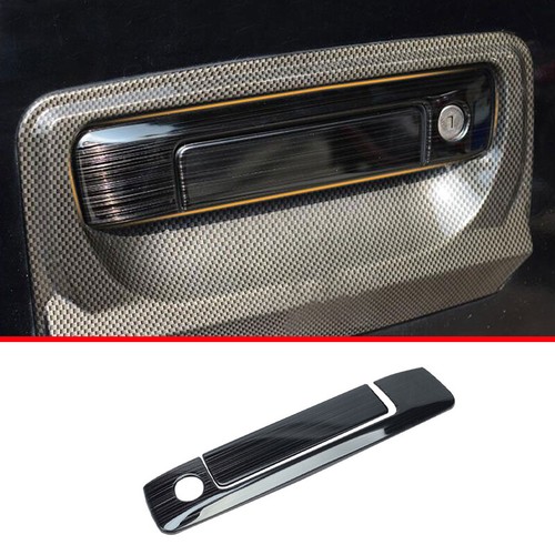 Black Steel Titanium Tailgate Rear Door Handle Cover For Ford Ranger 20152022 eBay