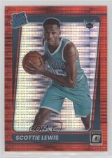 2021 Panini Donruss Optic Rated Rookie Red Pulsar Prizm Scottie Lewis #196 3m8