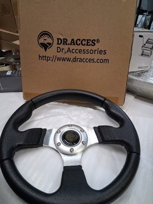 DR. ACCES Golfcart Steering Wheel  12.5 Inches.  New