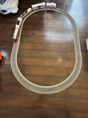 Lionel North Pole Express Snowflake Route Train Set 6 30194 Good Condition