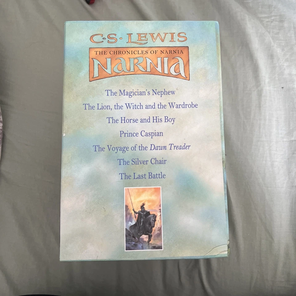 The Chronicles Of Narnia by C.S. Lewis, Hardback Book Box Set of 7 Novels, 1997 - Image 3 of 4