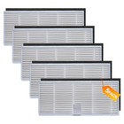 Sustainable Filter Kit for Ultenic For T10 PRO Robot Vacuum Cleaner 5 Units