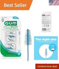 Proxabrush Go-Betweens Refills - Wide - Compatible with Permanent Handle - Re...