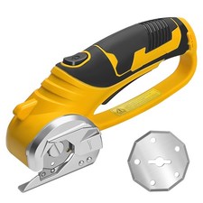 Electric Cordless Scissors Set - Fabric, Leather, Carpet Rotary Cutter Kit