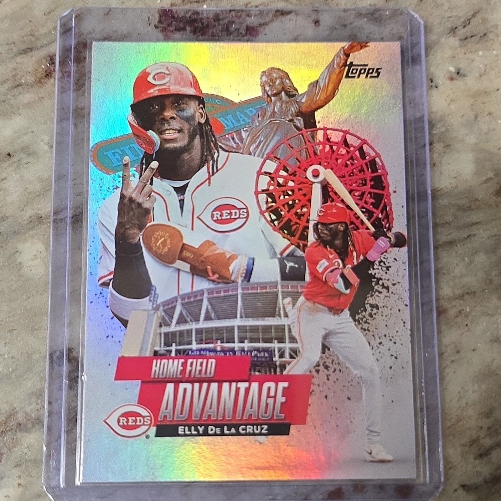 Elly De La Cruz 2025 Topps #HA-16 Home Field Advantage /(SSP 