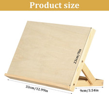 CAVALLETTO ARTISTICO SUPPORTO PER PITTURA TELA PIEGHEVOLE LEGNO 30 CM