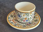 Coimbra Ceramic Tea Cup and Saucer Set, Crafted in Portugal, signed & Documented — photo 9