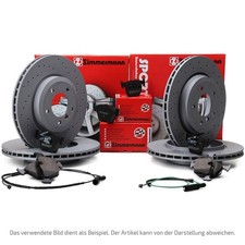 Zimmermann SPORT Bremsscheiben + Bel&auml;ge Wako f&uuml;r MERCEDES X164 W164 vorne hinten
