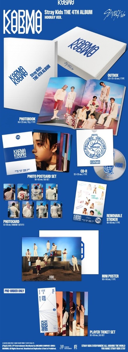STRAY KIDS KARMA 4th Album Photobook Ver | eBay